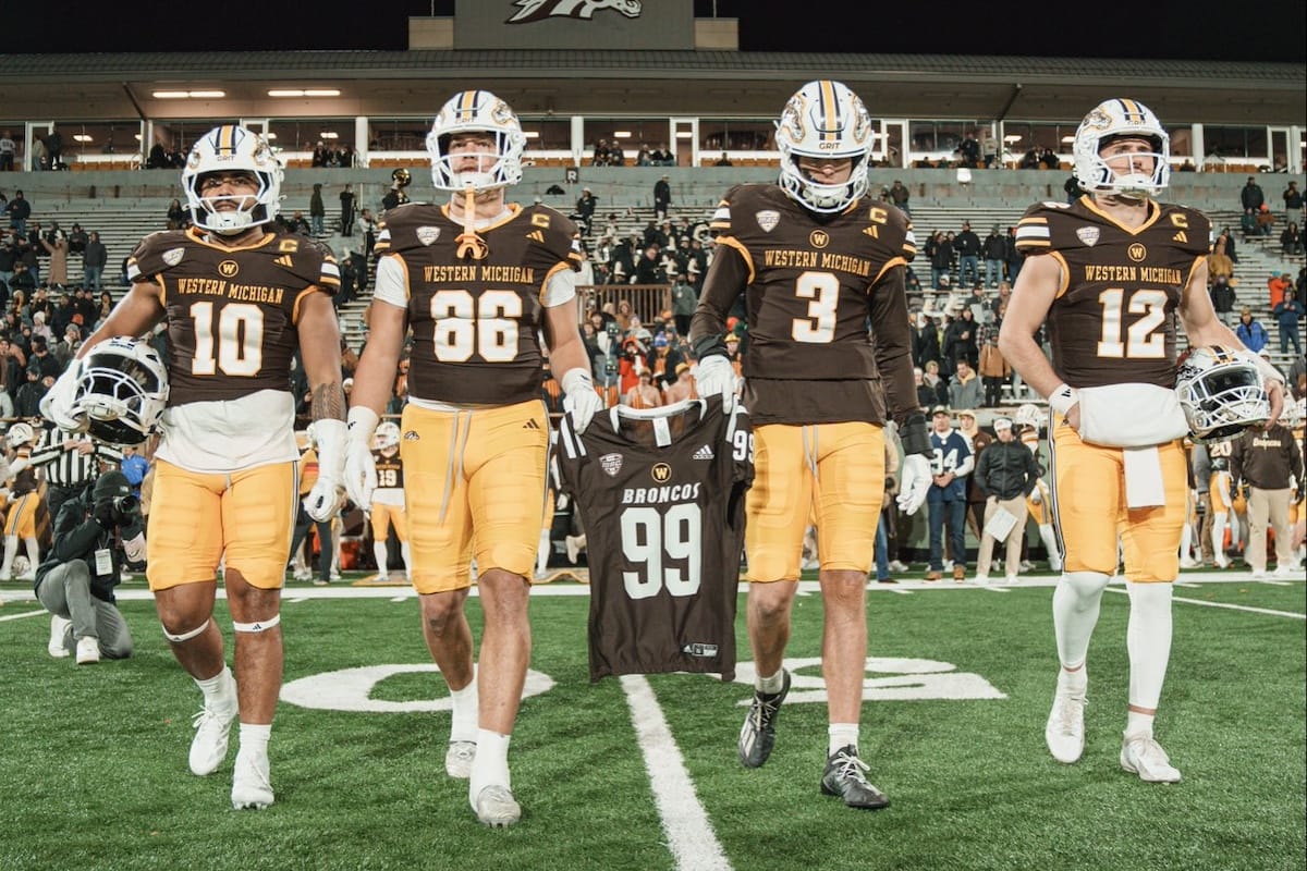 ‘You played for him:’ How Western Michigan is honoring Marshawn Kneeland’s legacy