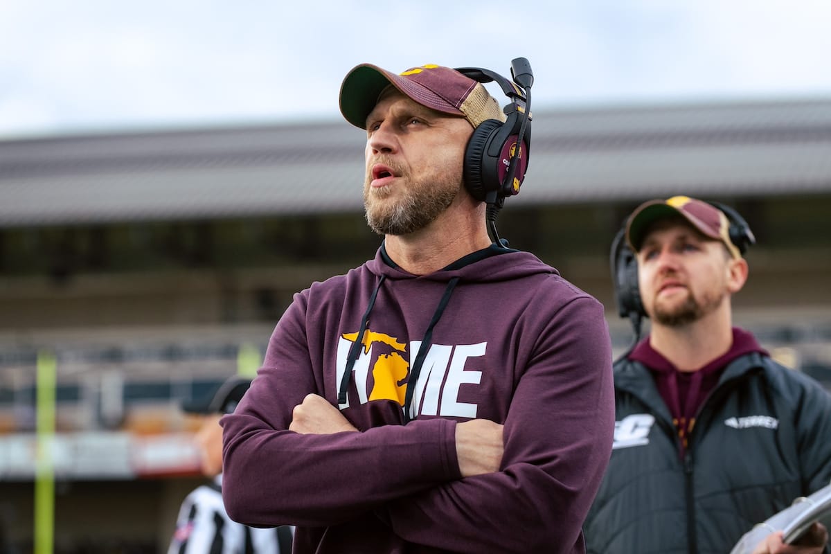 Why Central Michigan, Matt Drinkall prize size, positional flexibility in recruiting