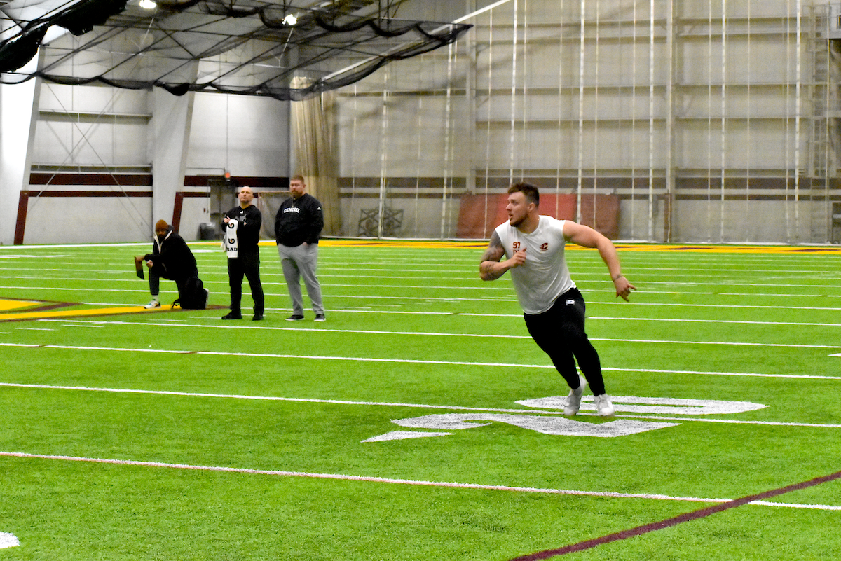 Michael Heldman headlines Central Michigan’s Pro Day workouts