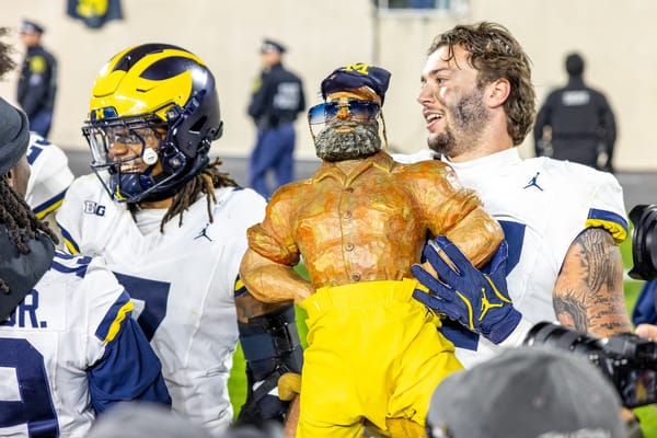 Gallery: Michigan wins Paul Bunyan Trophy, wins 4th straight vs. MSU