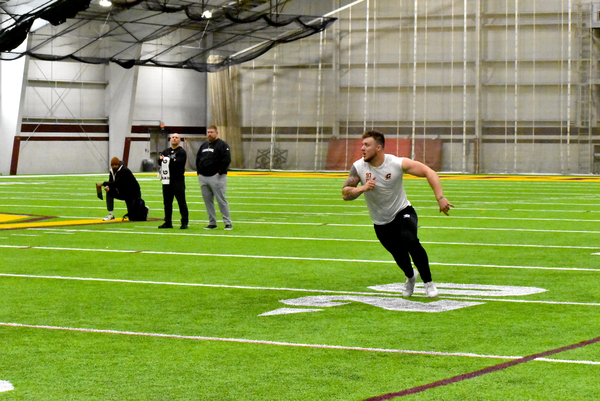 Michael Heldman headlines Central Michigan’s Pro Day workouts